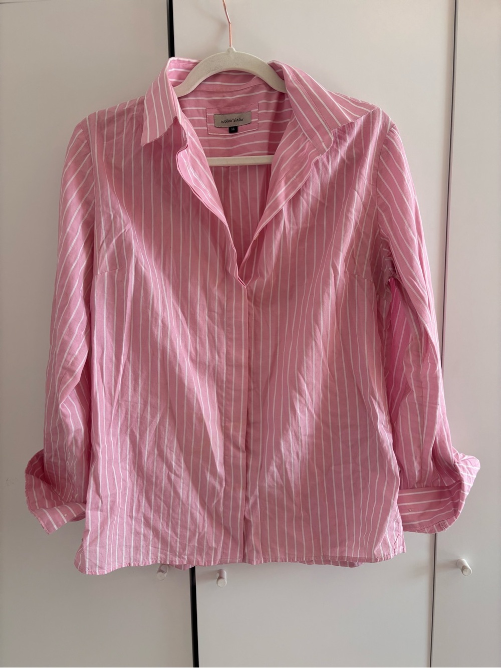 Walker Slater Pink Stripe Button-Down Shirt